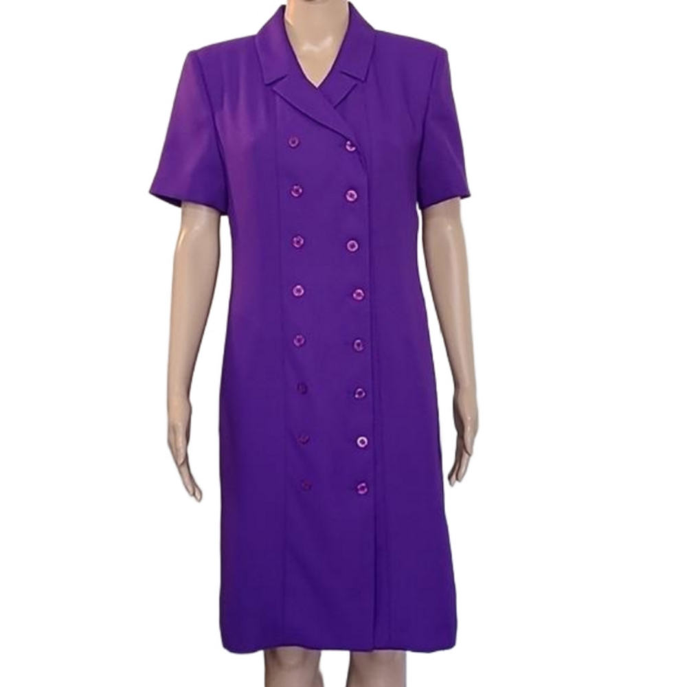 Vintage Morton Bernard Short Sleeved Dress